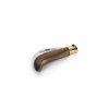 Antonini 01OB015 Old Bear Bill Hook vreckový nôž 8,8 cm, mosadz, orechové drevo