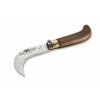 Antonini 01OB015 Old Bear Bill Hook vreckový nôž 8,8 cm, mosadz, orechové drevo