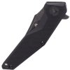 FOX knives BLACK FOX BF-729 "KRAVI" Black vreckový nôž 7 cm, Stonewash, čierna, G10