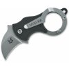 FOX knives FX-535 MINI-KA BLACK malý vreckový nôž - karambit 2,5 cm, čierna, FRN