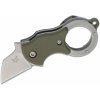 FOX knives FX-536 OD MINI-TA OD Green malý vreckový nôž - karambit 2,5 cm, zelená, FRN