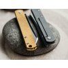 Böker Plus 01BO368 Zenshin vreckový nôž 7,5 cm, Stonewash, nehrdzavejúca oceľ, spona