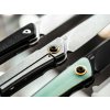 Böker Plus 01BO469 Urban Spillo Flipjoint vreckový nôž 7,6 cm, Stonewash, oceľ, spona