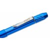 CRKT CR-TPENBOND2 TECHLINER™ Super Shorty BLUE taktické pero 10 cm, modrá, hliník, čierna náplň