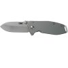 CRKT CR-2492 SQUID™ ASSISTED SILVER malý vreckový nôž s asistenciou 5,6 cm, celooceľový, šedá
