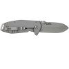 CRKT CR-2492 SQUID™ ASSISTED SILVER malý vreckový nôž s asistenciou 5,6 cm, celooceľový, šedá