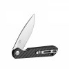 Ganzo Knife Firebird FH41-CF všestranný vreckový nôž 8,8 cm, čierno-sivá, uhlíkové vlákno