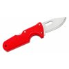 Cold Steel 40AT Slock Master Skinner Click N Cut lovecký nôž 6,4cm, červená, ABS, vymeniteľné čepele