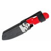 Cold Steel 40AT Slock Master Skinner Click N Cut lovecký nôž 6,4cm, červená, ABS, vymeniteľné čepele