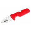 Cold Steel 40AT Slock Master Skinner Click N Cut lovecký nôž 6,4cm, červená, ABS, vymeniteľné čepele