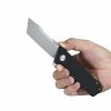 Kubey KU104A Avenger vreckový nôž 7,8 cm, Bead Blasted, čierna, G10