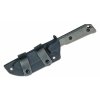 Kizer 1045C1 Begleiter Fixed outdoorový nôž 9,6 cm, čierna, šedá, Micarta, puzdro Kydex