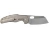 Kizer Ki4488A4 C01C Gray Titanium vreckový nôž 8,3 cm, Stonewash, šedá, titán