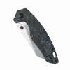 Kizer Ki4593A1 Towser K Satin vreckový nôž 8,6 cm, modro-čierna, FAT Carbon (uhlíkové vlákno)