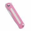 Kizer V3567N3 Lätt Vind Mini Pink vreckový nôž 7,6 cm, Satin, pink, G10