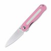Kizer V3567N3 Lätt Vind Mini Pink vreckový nôž 7,6 cm, Satin, pink, G10