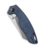 Kizer V4593C1 Towser K Blue vreckový nôž 8,6 cm, modrá, Richlite (kompozit)