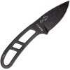 ESEE CAN-B-E Black Candiru nôž na krk 5,1 cm, celočierna, uhlíková oceľ, plastové puzdro