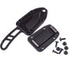 ESEE CAN-B-E Black Candiru nôž na krk 5,1 cm, celočierna, uhlíková oceľ, plastové puzdro