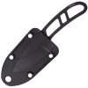 ESEE CAN-B-E Black Candiru nôž na krk 5,1 cm, celočierna, uhlíková oceľ, plastové puzdro