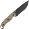 ESEE-5S-E ESEE Serrated Edge, Black Blade