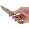 ESEE IZULA-DT Izula Desert Tan pevný nôž 7,3 cm, oceľ, hnedá, čierne plastové puzdro