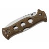 Cold Steel 10ABV3 Gunsite FDE vreckový nôž 10 cm, hnedá,Griv-Ex