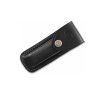 Buck BU110 Hunter Lockback vreckový nôž 9,5 cm, eben, kožené puzdro