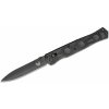Benchmade 391BK SOCP Black taktický vreckový nôž 11,4 cm, celočierny, CF-Elite