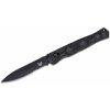 Benchmade 391SBK SOCP Black Serrated taktický vreckový nôž 11,4 cm, celočierny, CF-Elite