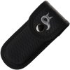 Black Fox BF-738 TI Black Action záchranársky vreckový nôž 7,9 cm, šedá, čierna, G10