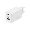 Maxlife MXTC-08-65ACC PD QC sieťová nabíjačka 2x USB-C 1x USB 65W biela (OEM0101206)