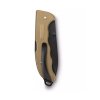 Victorinox 0.9415.DS249 Evoke BS Alox Beige vreckový nôž, 4 funkcie, hnedá - bežová
