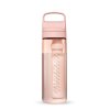 LGV422PKWW Lifestraw Go 2.0 Water Filter Bottle 22oz Cherry Blossom Pink WW