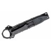Benchmade 177BK SOCP MINI menší taktický nôž 5,6 cm, celočierna, celooceľový, plastové puzdro, MOLLE