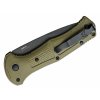 Benchmade 9070BK-1 CLAYMORE Ranger Green automatický taktický nôž 9 cm, čierna, zelená, Grivory