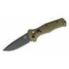 Benchmade 9070BK-1 CLAYMORE Ranger Green automatický taktický nôž 9 cm, čierna, zelená, Grivory