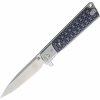 Artisan 1802G-GDS Classic vreckový nôž 10 cm, Satin, čierno-modrá, G10, oceľ