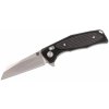 Artisan 1809P-BBK Megahawk Black vreckový nôž 9,2 cm, Stonewash, čierna, hliník, G10