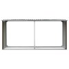 Multidom Záhradná kôlňa na drevo hnedá 330x92x153 cm galvanizovaná oceľ