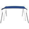 Multidom Strieška Bimini s 3 oblúkmi, modrá 183x140x137 cm