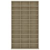 Multidom Skrinka na CD, dub sonoma 102x16x177,5 cm, kompozitné drevo