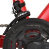 Multidom Horský bicykel 21 rýchlostí 29" koleso 53 cm rám červený