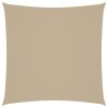Multidom Tieniaca plachta oxfordská látka štvorec 7x7 m béžová