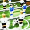 Multidom Stolný futbal oceľ 60 kg 140x74,5x87,5 cm bledohnedý a čierny