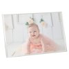 Multidom Fotorámiky na stenu alebo stôl 5 ks strieborné 70x90 cm MDF
