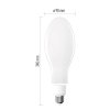LED žiarovka Filament ED90 / E27 / 36 W (327 W) / 6 000 lm / neutrálna biela