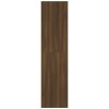 Multidom Šatník hnedý dub 100x50x200 cm spracované drevo