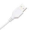Multidom Toaletný stolík s LED hnedý dub 86,5x35x136 cm