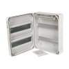 Rozvaděč FlatBOX 5926 IP65, 26mod., na omítku, průhl. dveře, 340x270x119,5mm